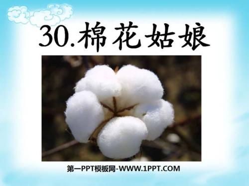 棉花比喻