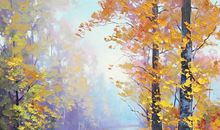 秋天风景拟人句