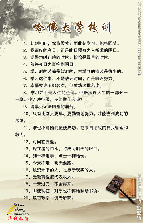 挑战口号