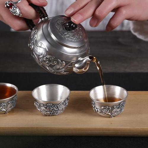 用茶壶煮饺子