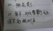 腊梅花拟人句