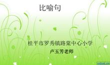 经典比喻句三年级