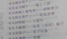 鼠字歇后语