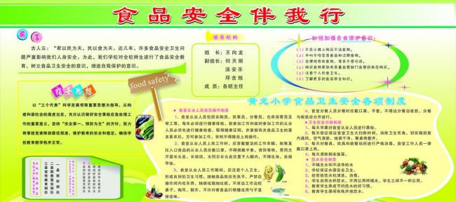 食品质量安全宣传口号