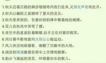 拟人句五年级