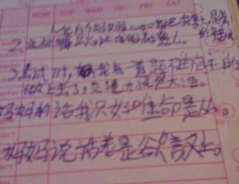 显示造句