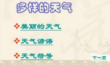 小学生气象谚语