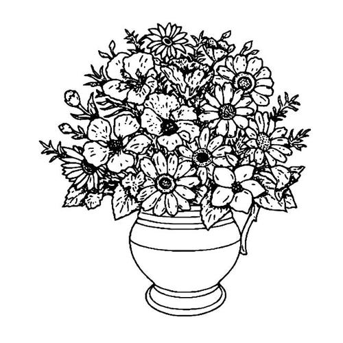 花瓶里的花