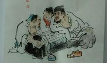 棋逢对手歇后语