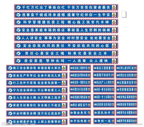 最新的现场安全标语