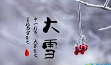 描写大雪的诗句