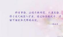 描写人认真的句子