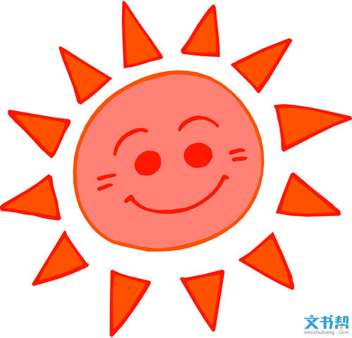 炎热的夏天的祝福