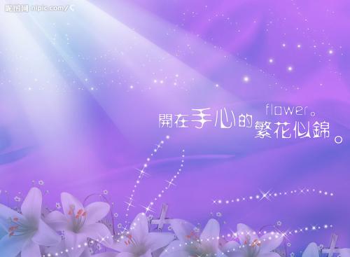 一朵朵鲜花