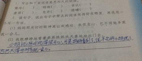 用一个句子