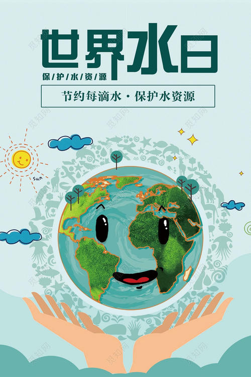 宣传口号，保护水资源