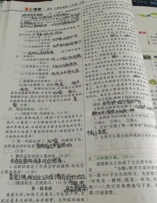 描述令人兴奋的段落