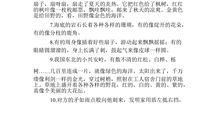 比喻句大全简单