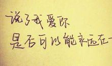 表达我爱你的句子大全