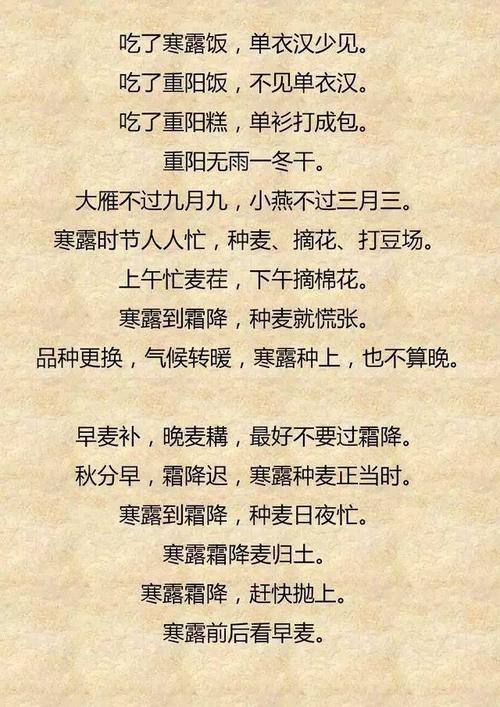 关于农民的谚语