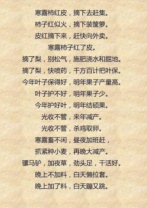 谚语农业