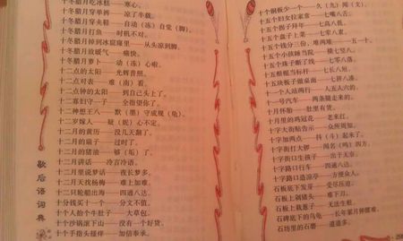 在镜子里说美丽的寓言词