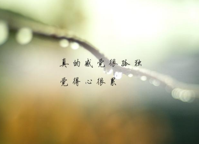 表达悲伤的句子