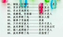 小升初常考谚语