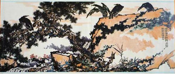 百年松树燃烧柴火的寓言