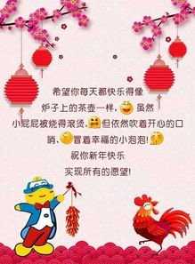 给女友的除夕问候