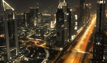 写夜晚城市的句子