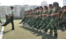 初一新生军训班级口号