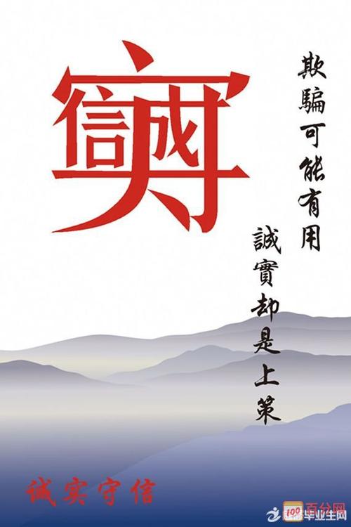 写诚实的句子