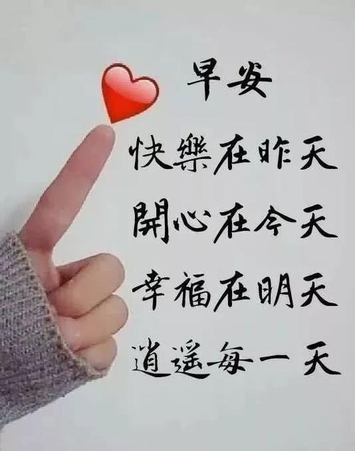 早上好英语祝福
