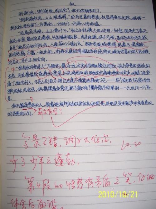 初中句子摘录