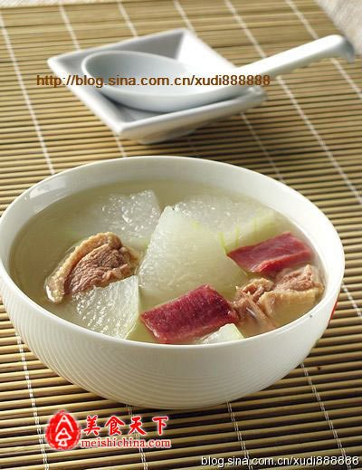 冬瓜的比喻句