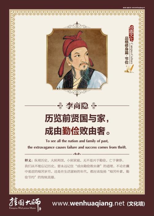 关于节俭的谚语
