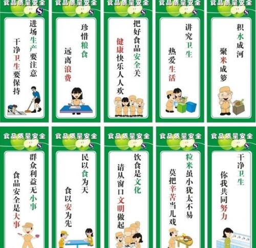 食品安全口号