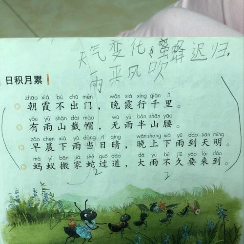 天气谚语小学三年级