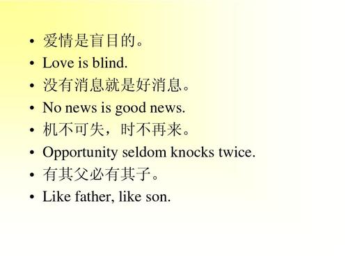 与环境有关的英语谚语