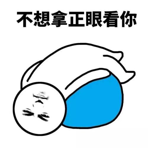 鄙视那些不关心小人的词