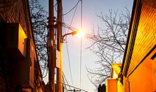 描写路灯比喻句