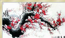 用梅花写比喻句