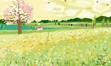 描写大自然美景的诗句