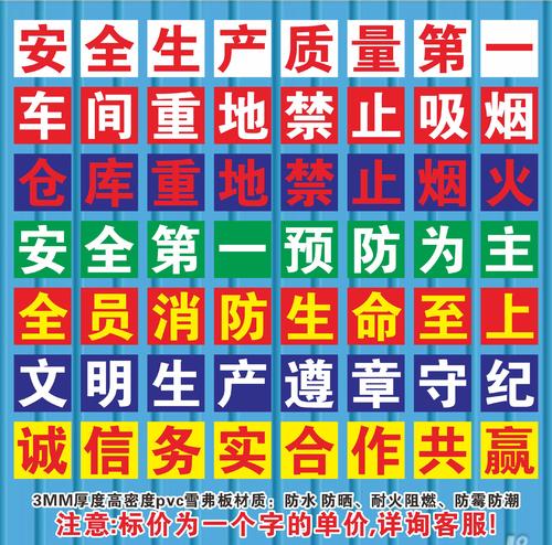 施工现场安全口号