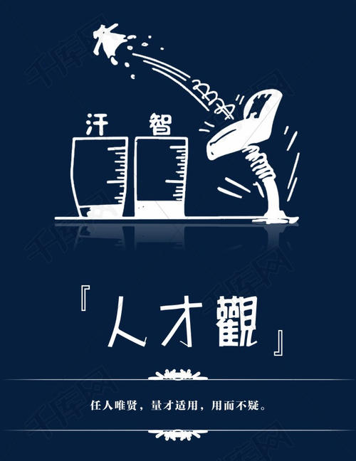 企业人才理念口号