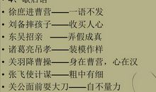 含诸葛亮的歇后语