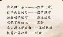 关于语言艺术的歇后语