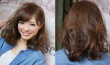 描写女生头发的句子