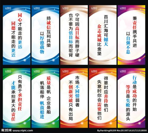 企业培训口号